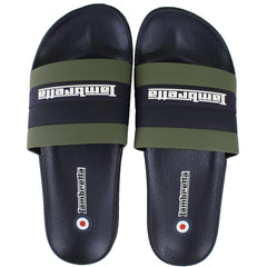 Lambretta Prince Mens Khaki Sliders