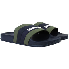 Lambretta Prince Mens Khaki Sliders