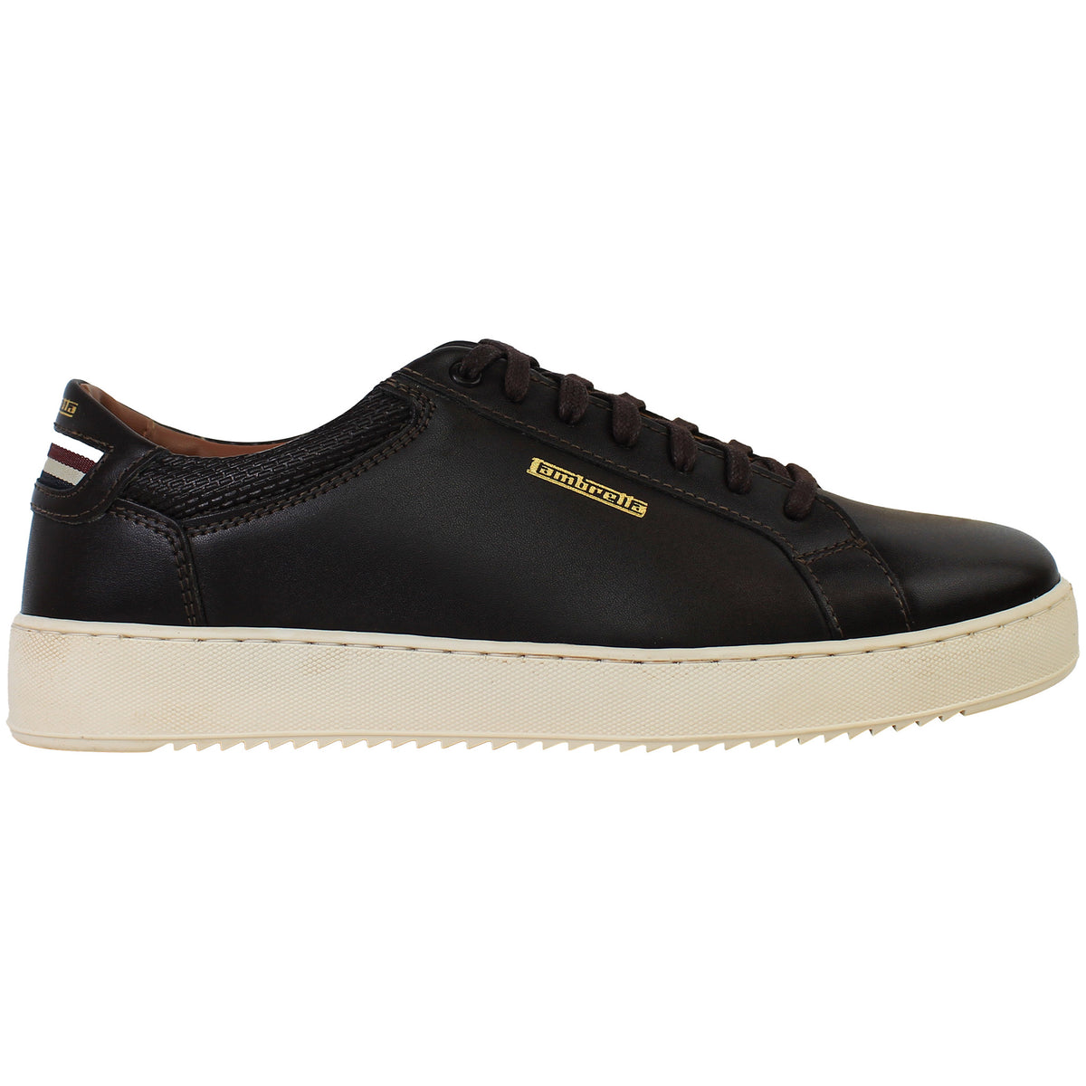 Lambretta Robbie Mens Brown Trainers