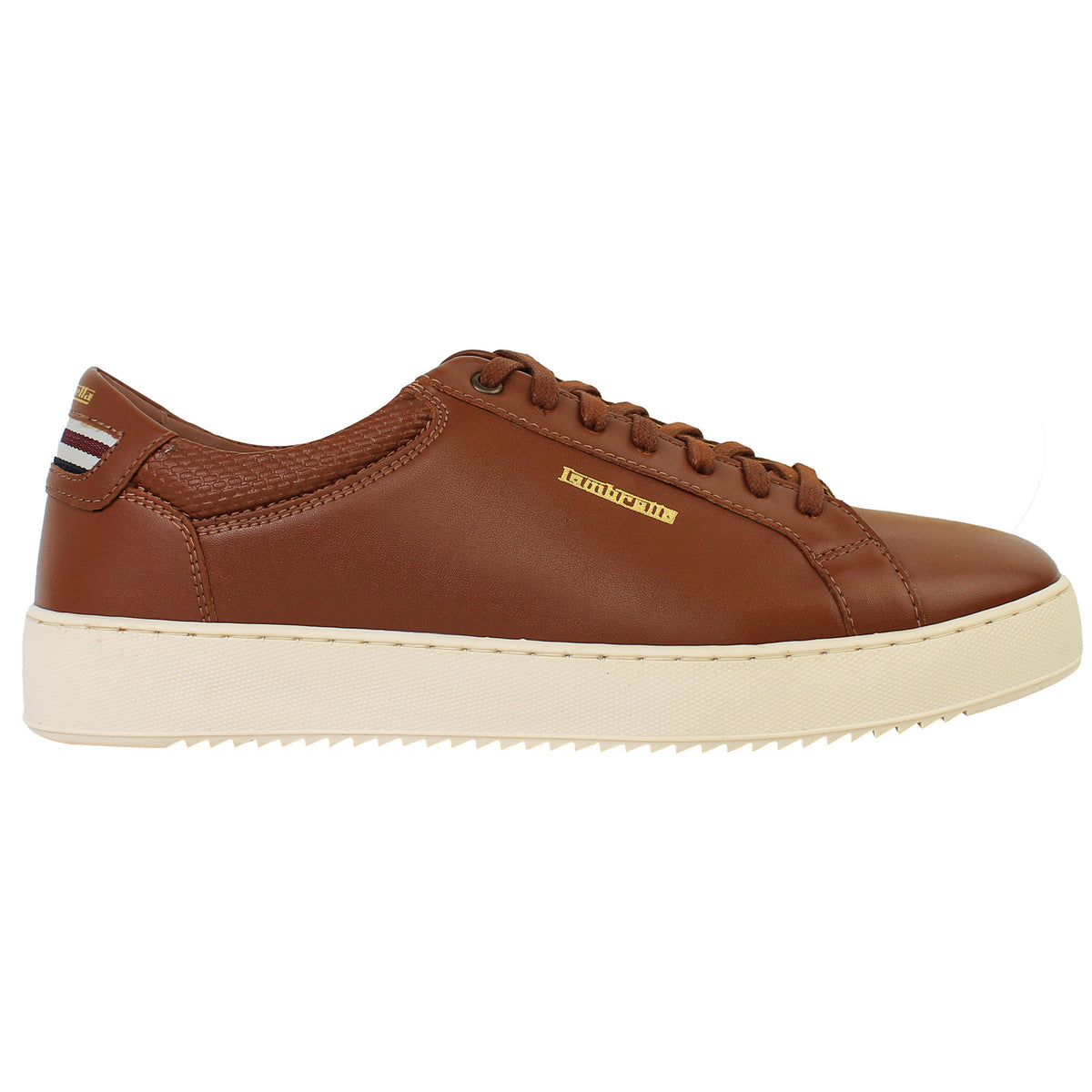 Lambretta Robbie Mens Brown Trainers