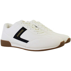 Lambretta Panther Mens White Trainers
