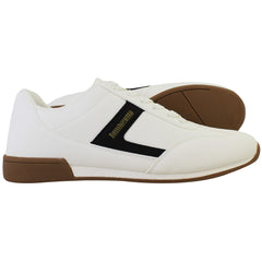 Lambretta Panther Mens White Trainers