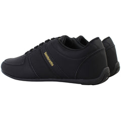Lambretta Euro Mens Black Trainers