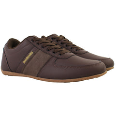 Lambretta Euro Mens Brown Trainers