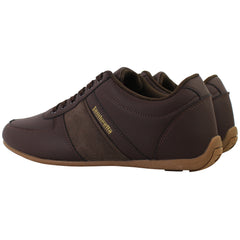 Lambretta Euro Mens Brown Trainers