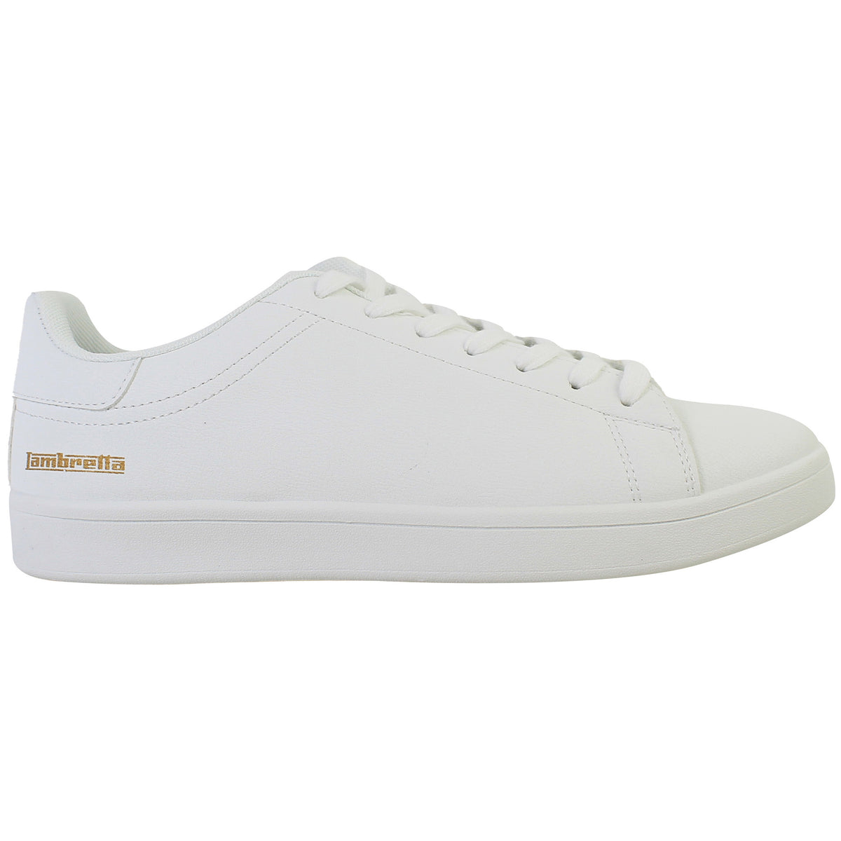 Lambretta Parlour Mens White Trainers