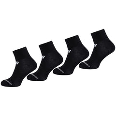 New Balance 4-Pack Mens Black Socks