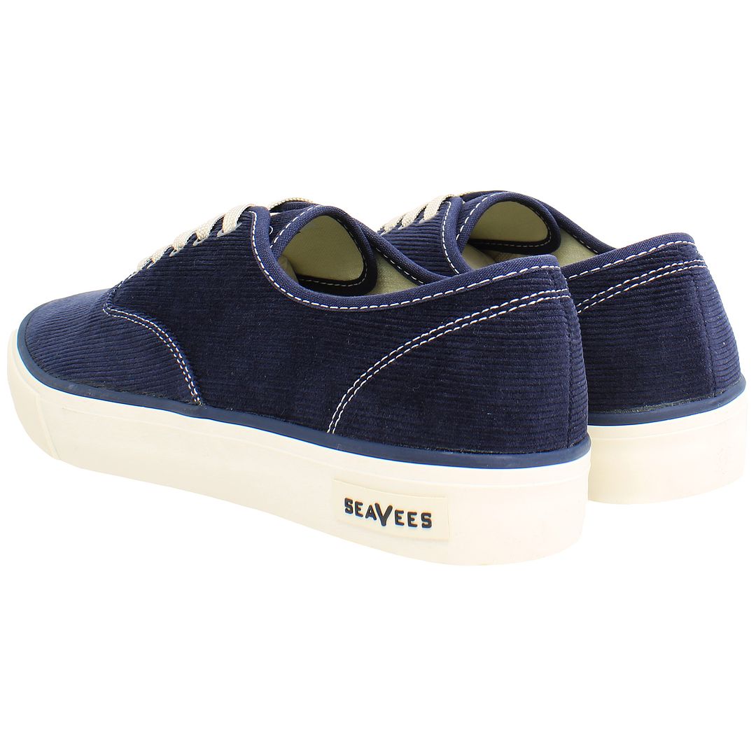 Seavees Legend Cordies Mens Navy Plimsolls