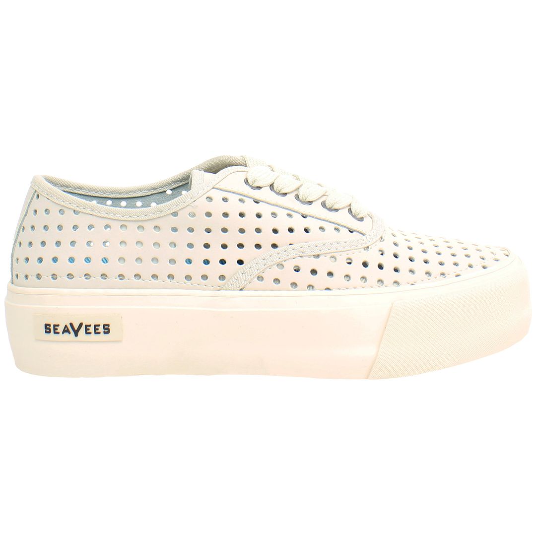 Seavees Legend Platform Portal Womens White Shoes