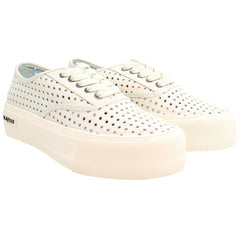 Seavees Legend Platform Portal Womens White Shoes