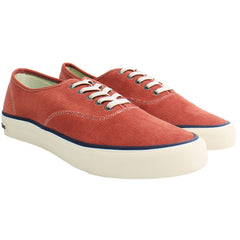 Seavees Legend Cordies Mens Red Plimsolls