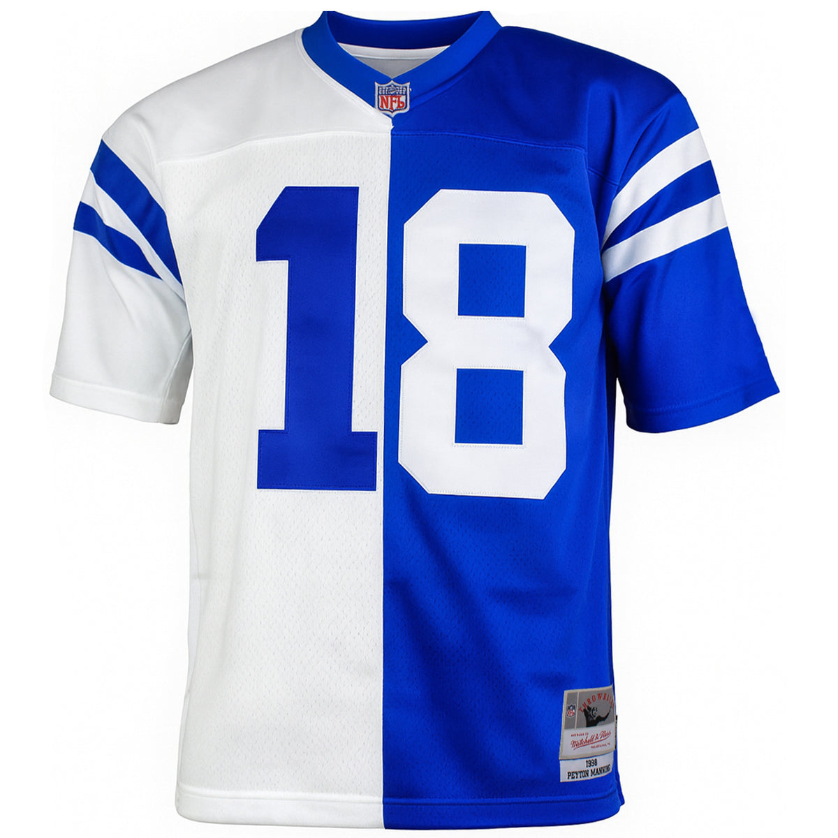 Mitchell & Ness NFL Indianapolis Colts 18 Manning Split Legacy Jersey