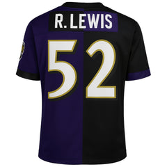 Mitchell & Ness NFL Baltimore Ravens 52 R.Lewis Split Legacy Jersey