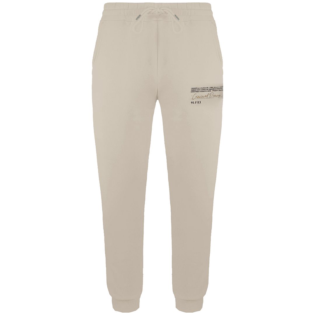 Criminal Damage Legacy Mens Sand Track Pants