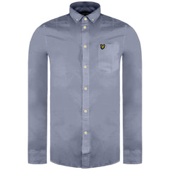 Lyle & Scott Light Weight Mens Blue Oxford Shirt