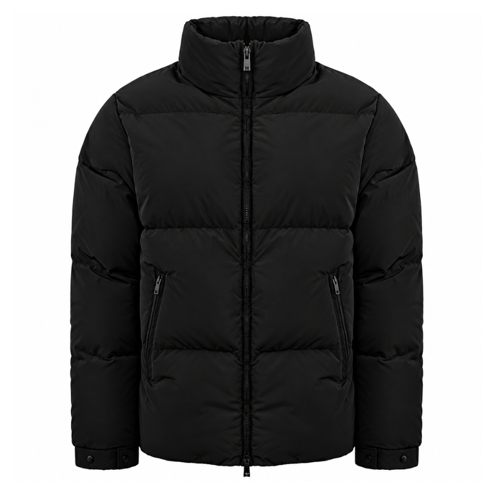 Represent Logo Mens Black Padded Jacket