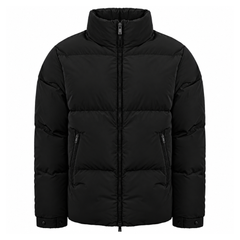 Represent Logo Mens Black Padded Jacket