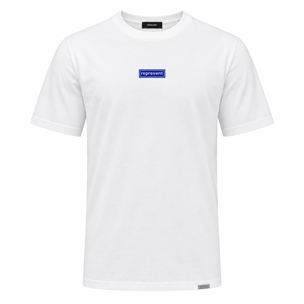 Represent Logo Mens White T-Shirt