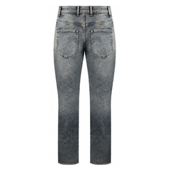 Represent Detroyer Mens Blue Cream Jeans