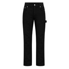 Represent Carpenter Mens Black Jeans