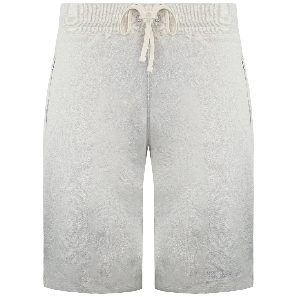 Represent Boucle Knit Mens Off White Shorts