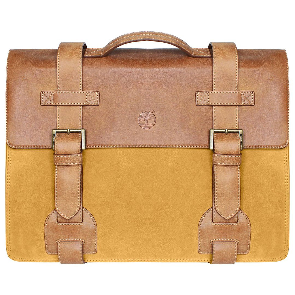 Timberland Unisex Brown Briefcase Bag