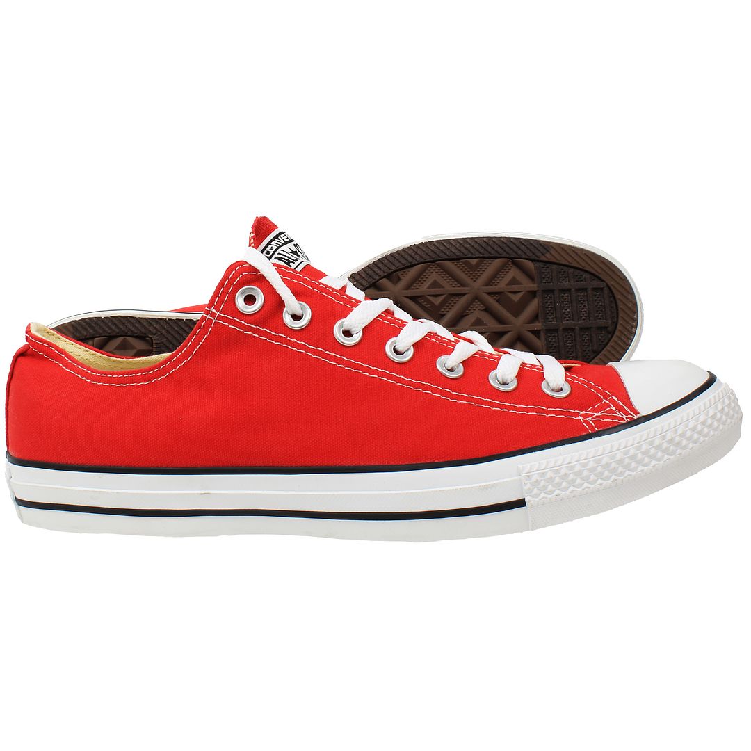 Converse All Star Ox Womens Red Plimsolls