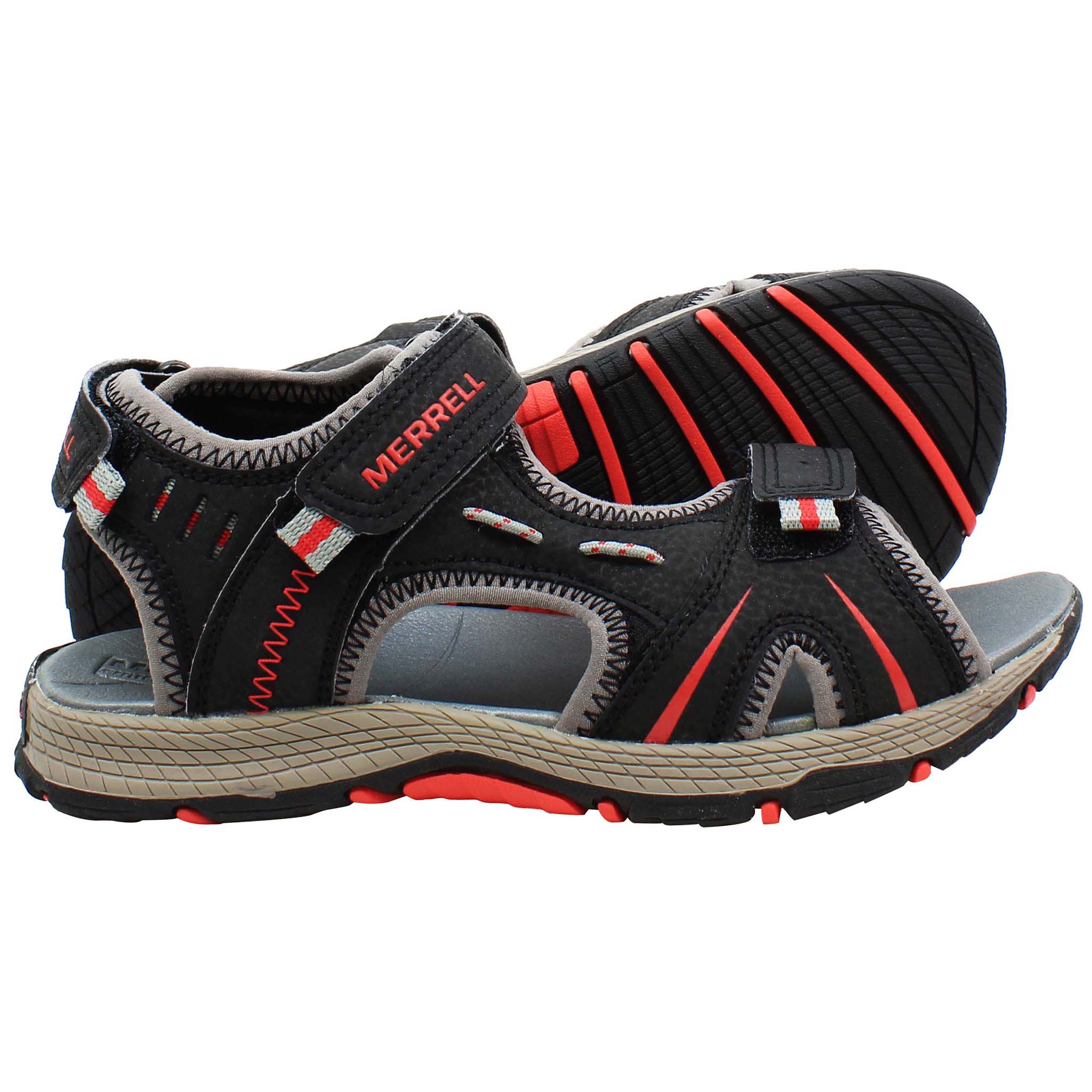 Merrell Panther Kids Black Sandals