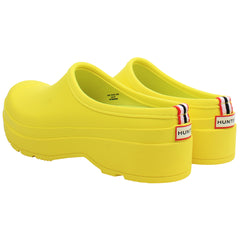 Hunter Original Play Mens Yellow Clogs