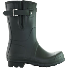 Hunter Side Adjustable Mens Green Wellington Boots