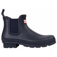 Hunter Original Mens Dark Navy Chelsea Boots