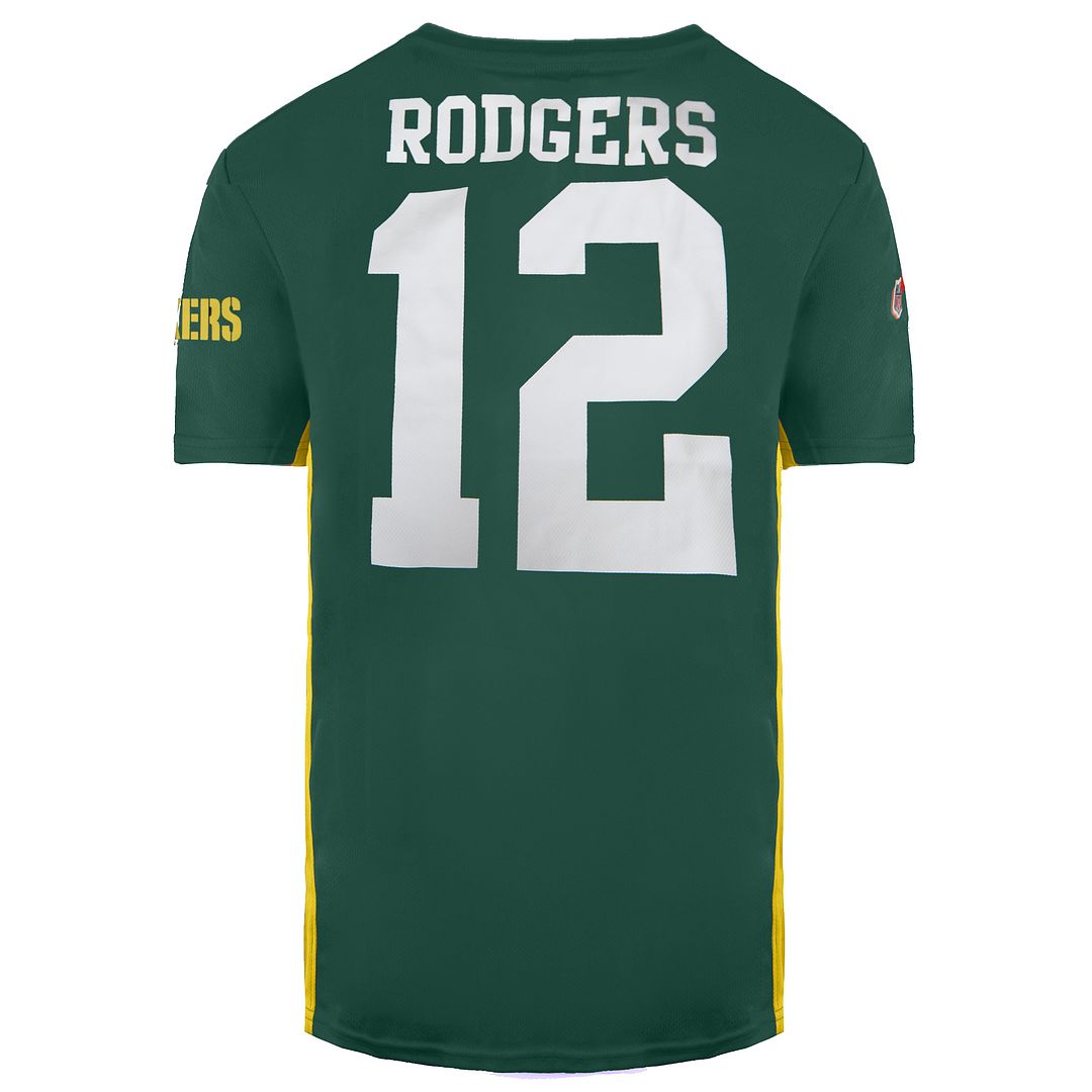 Fanatics Aaron Rodgers 12 Green Bay Packers Shirt