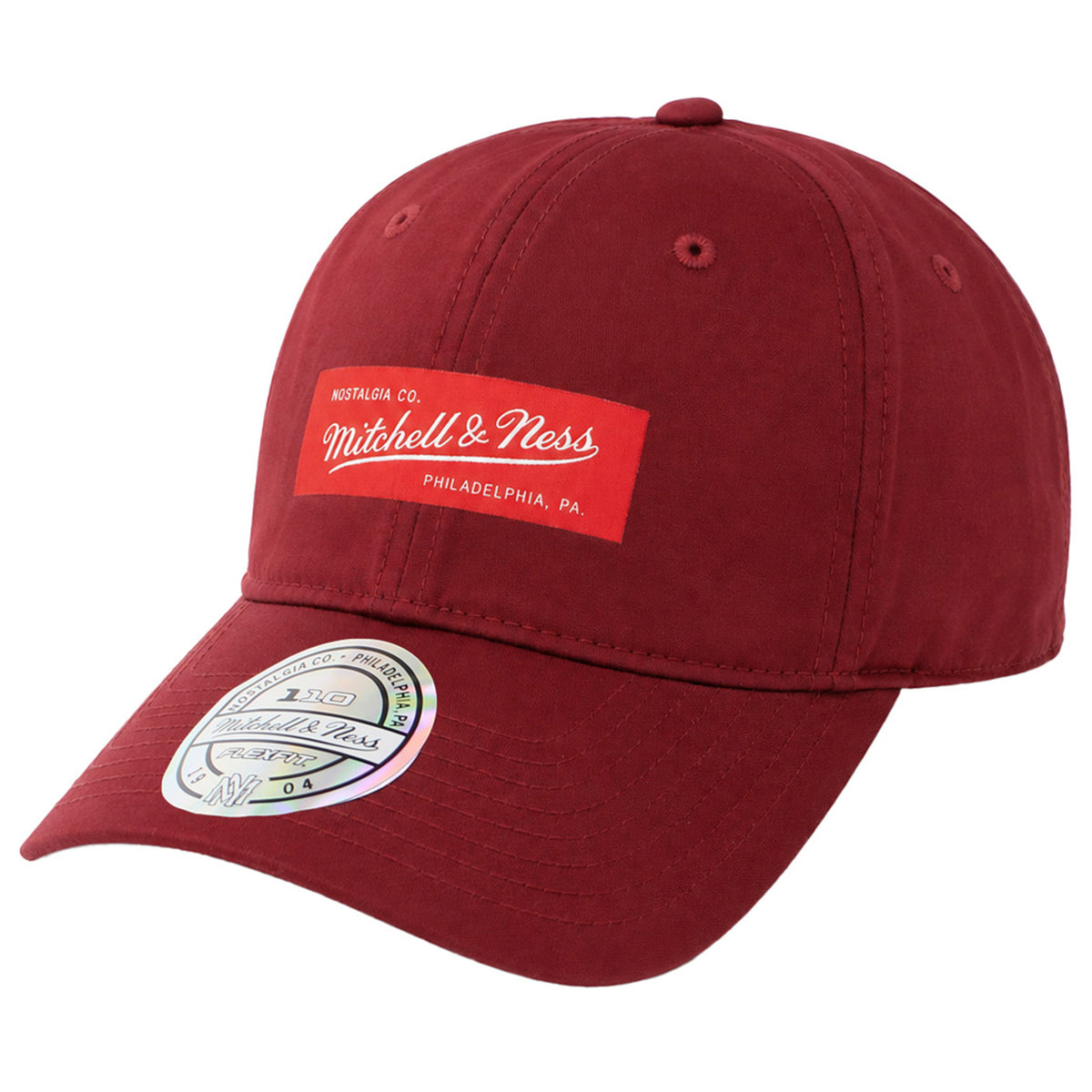 Mitchell & Ness Light & Dry Red Cap