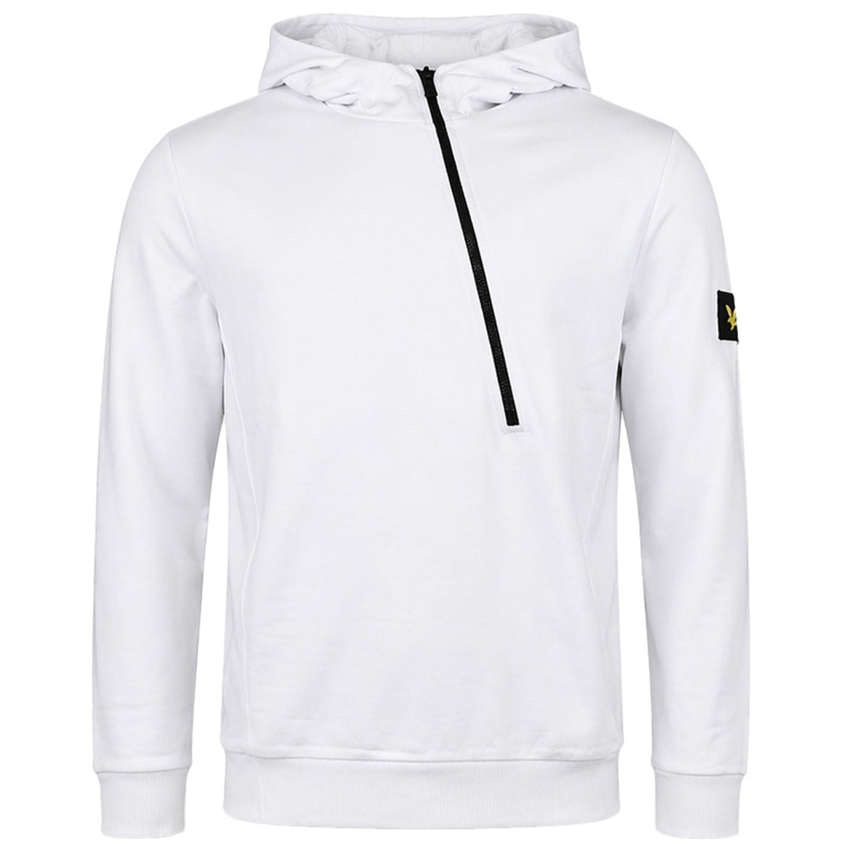 Lyle & Scott Angle Mens White Hoodie