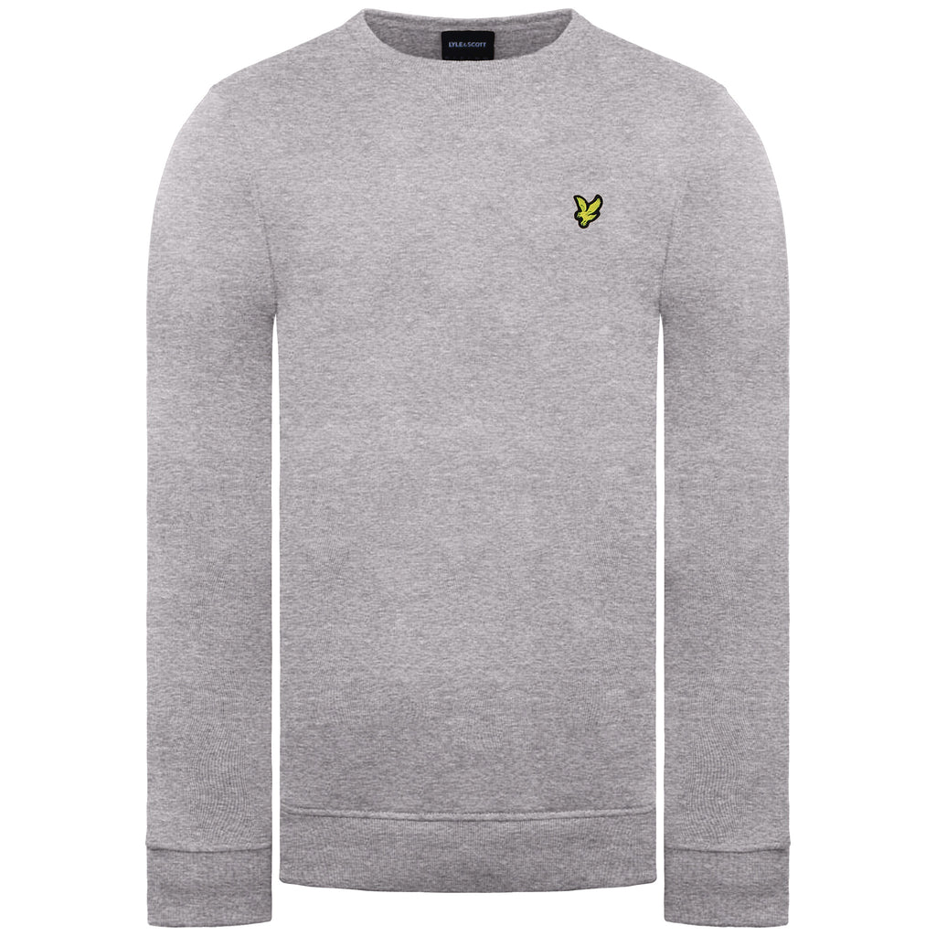 Lyle & Scott Logo Mens Grey Sweater