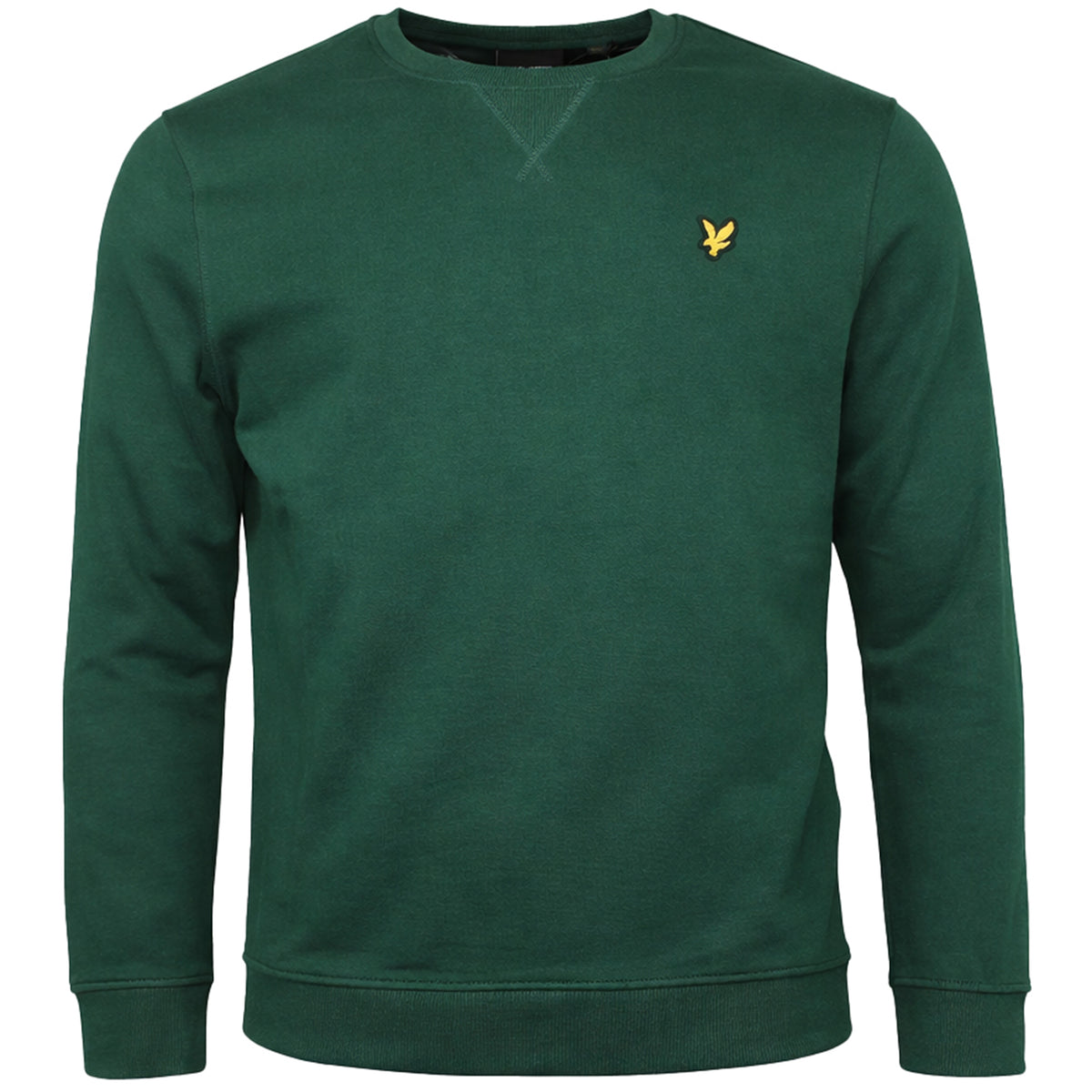 Lyle & Scott Crew Mens Dark Green Sweater