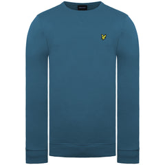 Lyle & Scott Logo Mens Blue Sweater