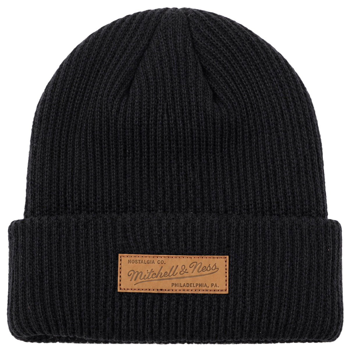 Mitchell & Ness Philly Knit Black Beanie