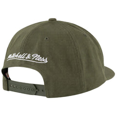 Mitchell & Ness Flat Peak 110 Olive Cap