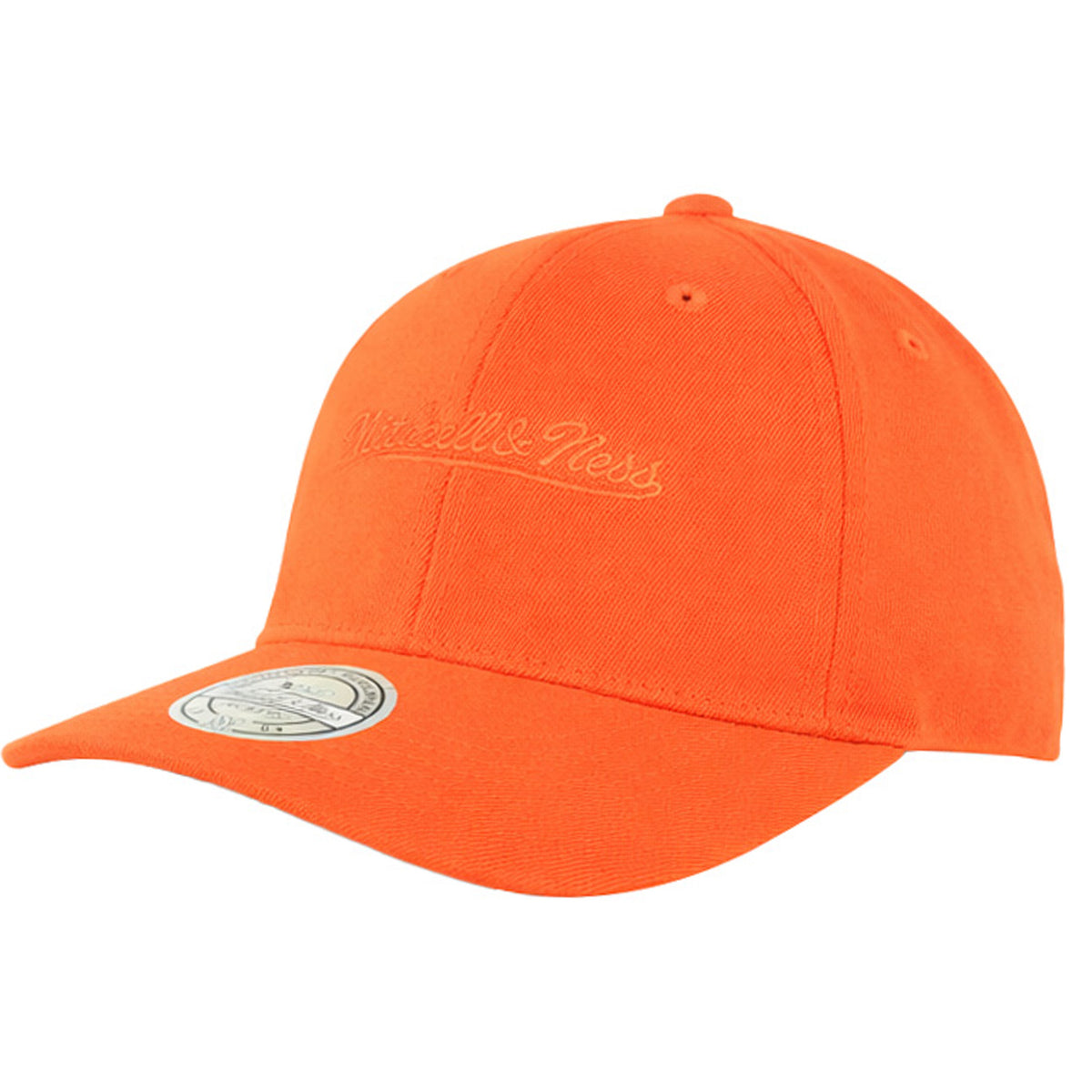 Mitchell & Ness Logo Orange Cap