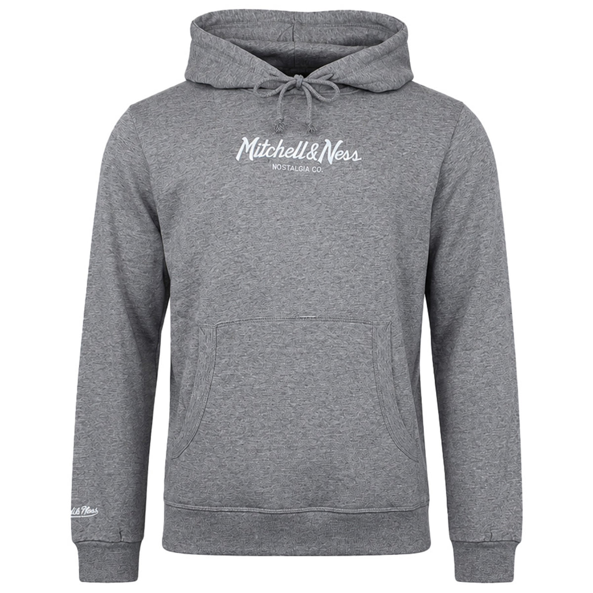 Mitchell & Ness Pinscript Mens Grey Hoodie
