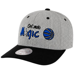 Mitchell & Ness NBA Orlando Magic Logo 2-Tone 110 Grey/Black Cap