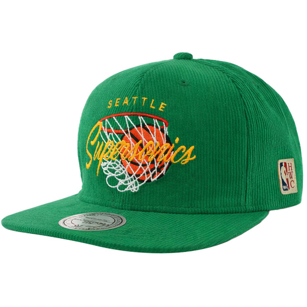 Mitchell & Ness NBA Seattle SuperSonics All Net Green Cap