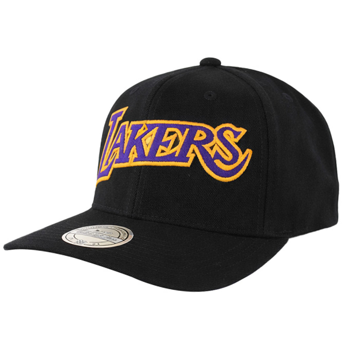Mitchell & Ness NBA Los Angeles Lakers Jersey Logo Black Cap
