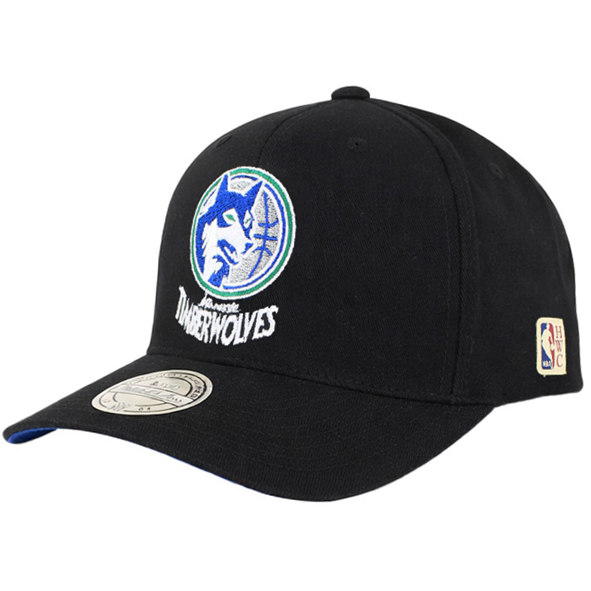 Mitchell & Ness NBA Minnesota Timberwolves HWC 110 Black Cap