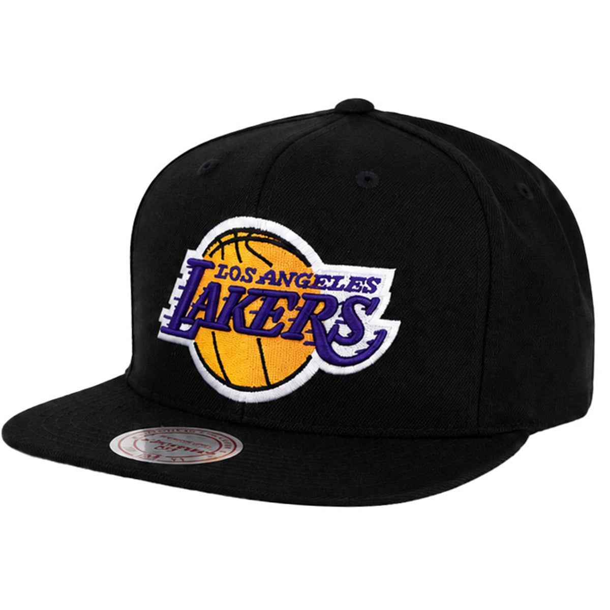 Mitchell & Ness NBA Los Angeles Lakers Wool Solid Black Cap