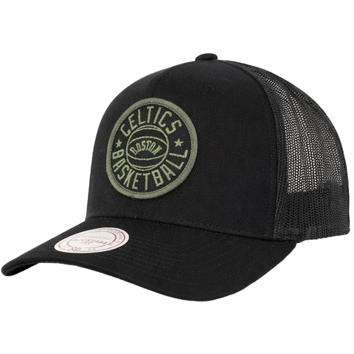 Mitchell & Ness NBA Boston Celtics Team Patch Black Cap