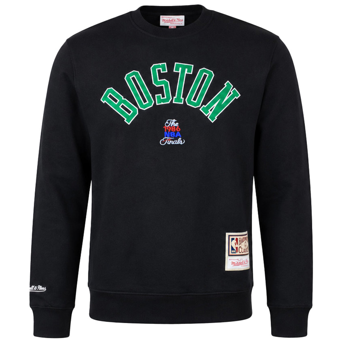 Mitchell & Ness NBA Boston Celtics Embroidered Logo Black Top