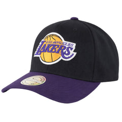 Mitchell & Ness NBA Los Angeles Lakers 2-Tone 110 Black/Purple Cap