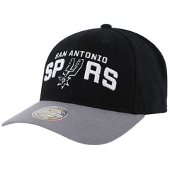 Mitchell & Ness NBA San Antonio Spurs 2-Tone 110 Black/Grey Cap